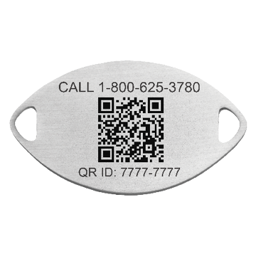 QR Code Stretch Band Medical ID Bracelet, , large image number 6